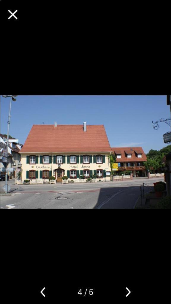 Gasthaus Sonne Schliengen Εξωτερικό φωτογραφία